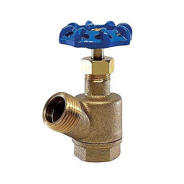 Thrifco Plumbing 3/4 Inch FIP x 3/4 Inch GHT Inverted Garden Valve 6416009